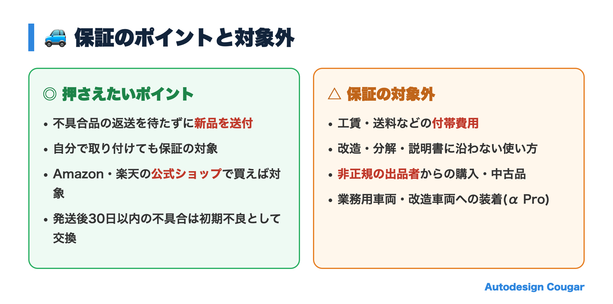 スフィアライトの保証で押さえたいポイントと対象外